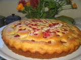 Gâteau aux fraises et groseilles du jardin et balade en Normandie 50 et Bretagne 35