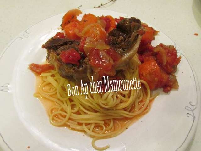 Recettes de Jarret de Boeuf de Mamounette