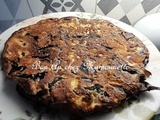 Omelette aux champignons noirs et ma Mer Emeraude et le ciel en colère