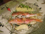 Poisson rougets Barbet fenouil pdt