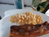 Poitrine de porc au lemon curd à l'air frayeur ! Ma Mer que j'aime tant
