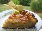 Pommes, amandes, petits-suisses, beurre salé = le  bô  gâteau ! Le Mont st Michel barrage