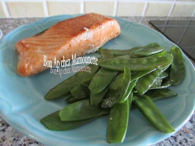 Les Meilleures Recettes de Pois gourmands et Saumon