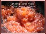 Compote pommes-fraises à ig Bas - Compota manzanas-fresas con ig Bajo