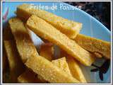 Frites de panisse (au Thermomix et à ig bas) - Falsas patatas fritas (Thermomix y ig bajo)