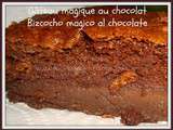 Gâteau magique au chocolat à ig bas - Bizcocho mágico al chocolate ig bajo
