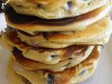 Pancakes aux myrtilles {Bataille Food #25}