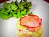 Gratin de Pommes de Terre au Bacon et Cantal - Ronde Interblogs #38