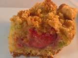 Crumb cake fraise-rhubarbe de yotam ottolenghi