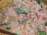 Lasagne de chou vert aux 2 saumons