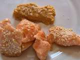 Tataki de saumon au beurre de cacahuète