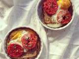 Tartines oeufs & tomates