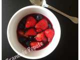 Soupe de fruits rouges de Michel | Branchée Popote