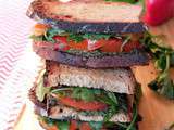 Sandwichs végétariens façon  Taktouka 