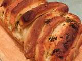 Pull apart bread persillé au Cantal entre-deux {Pain à effeuiller}