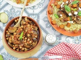 Aubergines cuisinées à la Libanaise