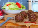 Boulettes de Bœuf (Meatballs) & Tagliatelles de Courgette