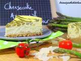 Cheesecake Salé Asperges & Parmesan