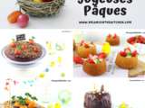 Compilation de 10 recettes  Desserts de Pâques 
