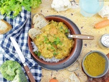 Curry Chou-Fleur et Brocoli {Recette Végétarienne}