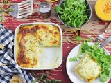 Lasagnes de Butternut à la Mozzarella et au Reblochon