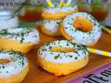 Mini-Donuts Salés Chèvre, Saumon & Herbes de Provence