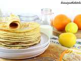 Pancakes Vitaminés aux Zestes d'Agrumes