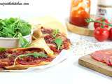 Pizza Soleil Tomates, Chorizo & Mozzarella