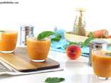 Soupe Froide Carottes et Abricots {Cumin & Menthe}