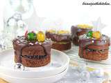 Sponge Cake Chocolat & Cerises Noires ou Oranges Amères