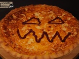 Gâteau à la courge et lardons pour Halloween