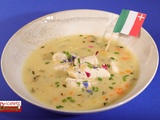 Soupe neuchâteloise au chasselas et filet de sandre