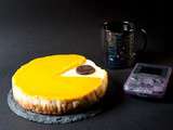 Cheese-cake Pacman – juste pour la photo