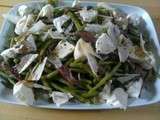 Salade de Haricots verts, Mozzarella & Anchois