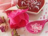 Confiture de fraises à la rose… une délicatesse parfumée