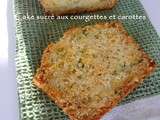 Zucchini and carrot bread - Cake sucré aux courgettes et carottes