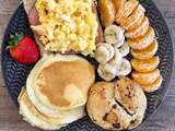 Idée Brunch : les pancakes au Yop et les buttermilk brioches sans œufs