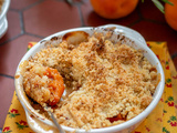 Crumble à l’abricot et à l’huile d’olive