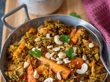 Curry de chou kale et carottes