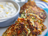Kolokythokeftede, les beignets grecs à la courgette