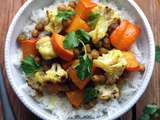 Légumes d’automne rôtis au curry