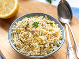 Quinoa au citron facile