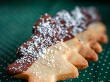 Sablés de Noël chocolat et noix de coco