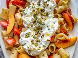 Salade de pâtes aux nectarines