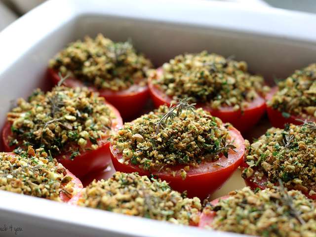 Recettes de Tomates à la provençale et Cuisine Vegane