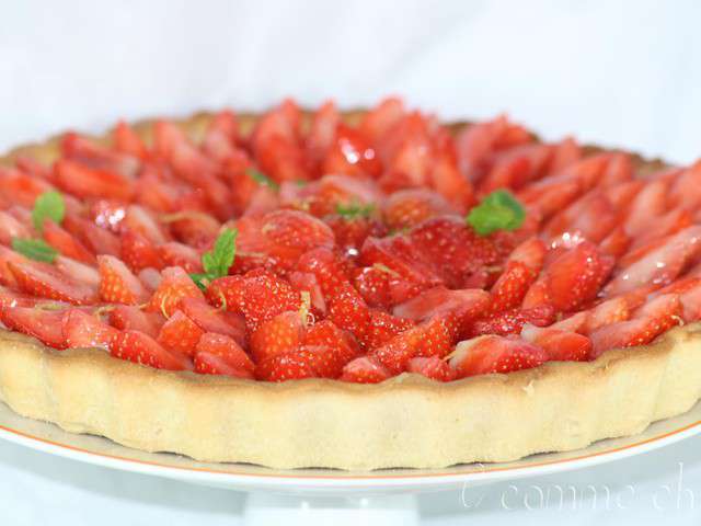 Recettes De Tarte Aux Fraises De C Comme Chef