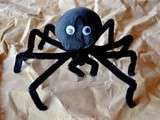 Bonbonniere araignee sauteuse d'halloween jumping spider candy bag