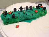Gâteau, décor Halloween