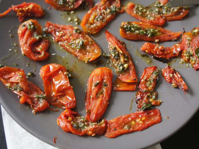 Recettes De Tomates Confites De C Est Moi Le Chef