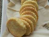 Biscuits croquants à la vanille